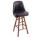 Holland Bar Stool Co Grizzly Bar Stool, Oak, Dark Cherry Finish Griz24OSMed - alternate 1
